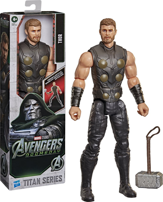 Hasbro marvel studios avengers - doomsday titan series thor - actiefiguur 30cm