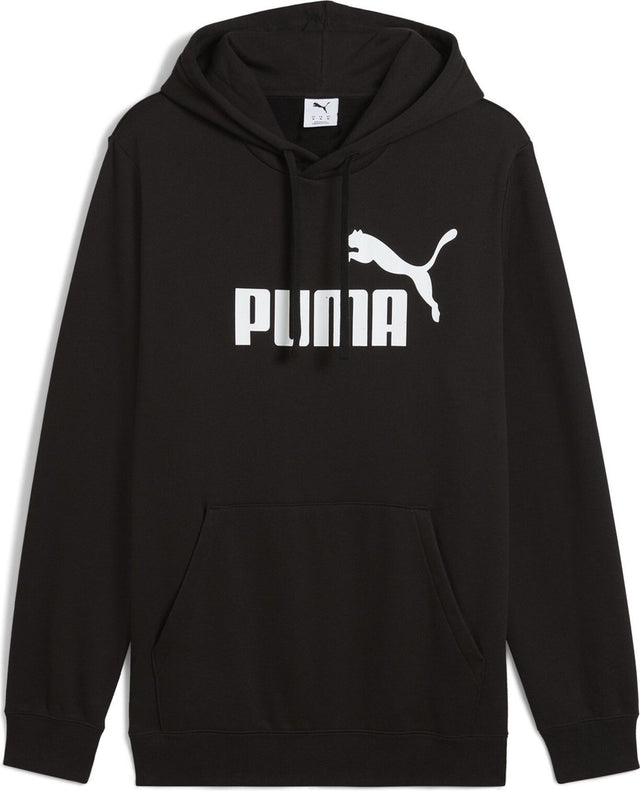 Puma ess Nr. 1 Logo Hoodie FL Herren-Sportpullover – Schwarz