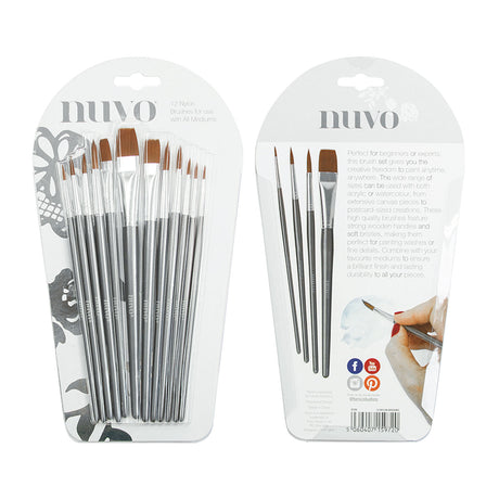 Nuvo von Tonic Studios Nuvo • Pinselset 12tlg