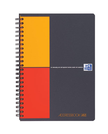 Oxford – International – Adressbuch – A5 – 72 Blatt – mit Alphabet