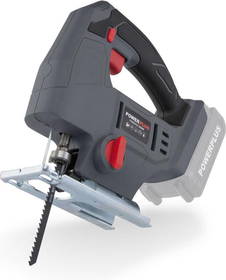 Powerplus Akku-Stichsäge Poweb2530 – 18V-Sägemaschine – 2500min-1 – ohne Akku und Ladegerät – Werkzeug mit 1 Akku.