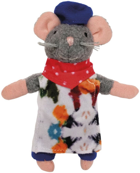 Bambolino sam julia het muizenhuis pluche knuffel artiest - speelgoed kinderen - 12 cm - voor meisjes en jongens - vanaf 1 jaar - toys