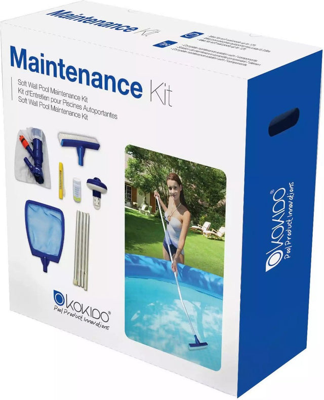 Kokido Schwimmbad-Wartungsset, 6-teiliges Pool-Set