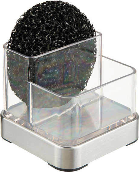 Idesign – Forma Scrub Hub – Kunststoff – transparent