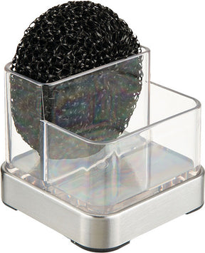 Idesign – Forma Scrub Hub – Kunststoff – transparent