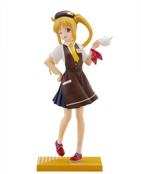 Furyu bocchi the rock! tenitol pvc statue nijika ijichi café style ver. 20 cm beeld