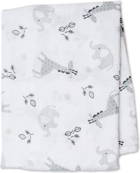 Lulujo - Musselintuch - Pucktuch - Baumwolle - 120x120 cm - Afrika