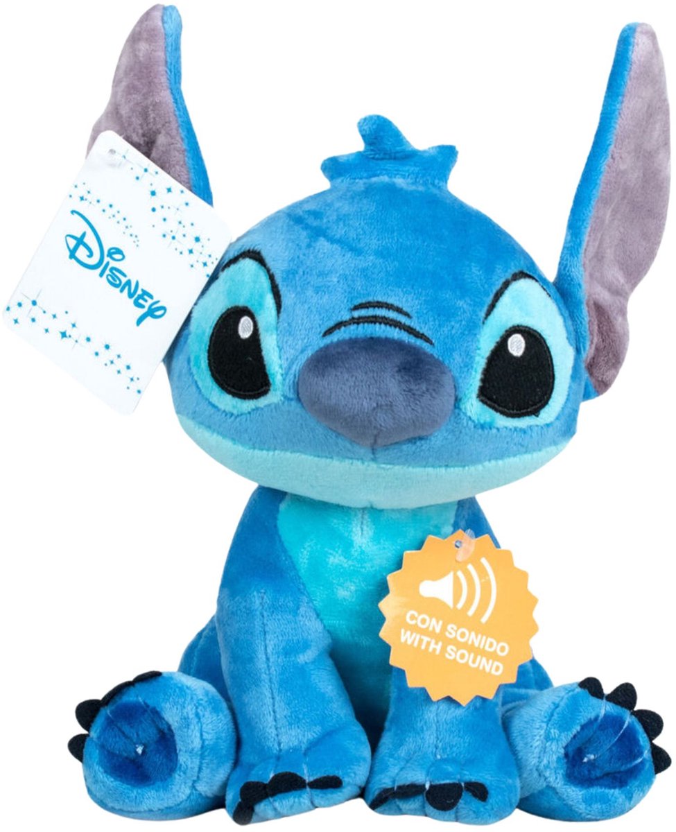 Disney - Lilo und Stitch - Stitch mit Sound - Kuscheltier - Spiel für Spiel - 20 cm