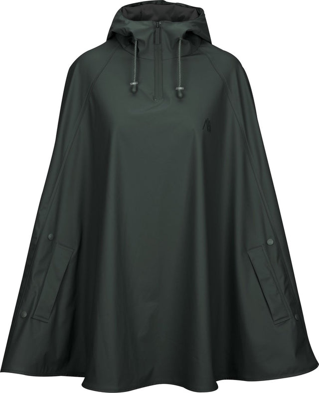 Ralka regenponcho senior - sizzle - donkergroen - s m