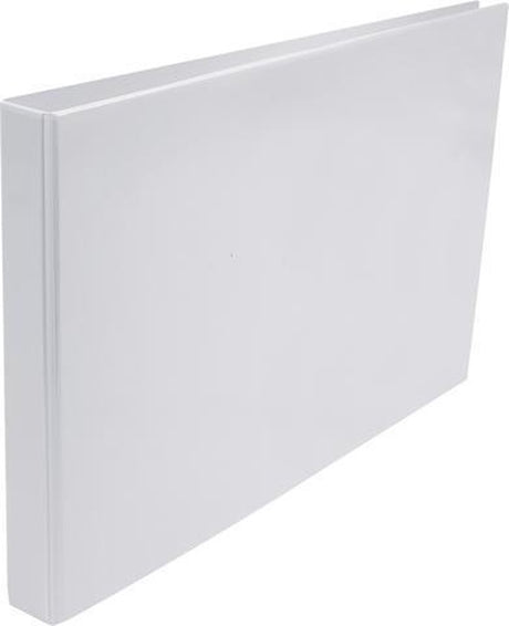 Kangaro-Präsentationsringbinder – A3 – 4-Ring – Rückenbreite 25 mm – weiß
