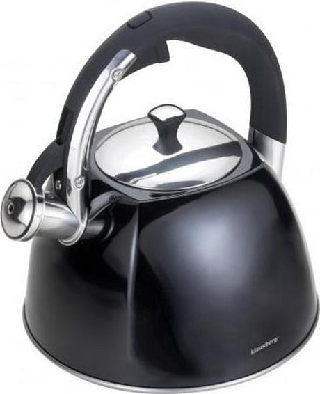 Klausberg kb-7194 Pfeifkessel – 3 l – Edelstahl – alle Wärmequellen