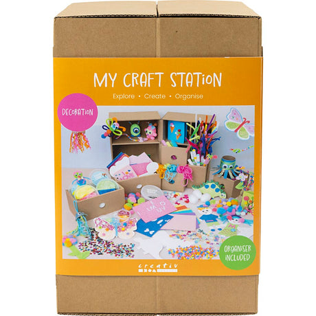 Creativ Company My Craft Station Dekoration, verschiedene Farben, 1 Box