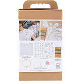 Creativ Company Hobby-Set Stickerei, T-Shirt, weiß, 1 Box
