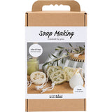 Creativ Company Seifenherstellungs-Hobbyset, Luffa, olivgrün, 1 Box