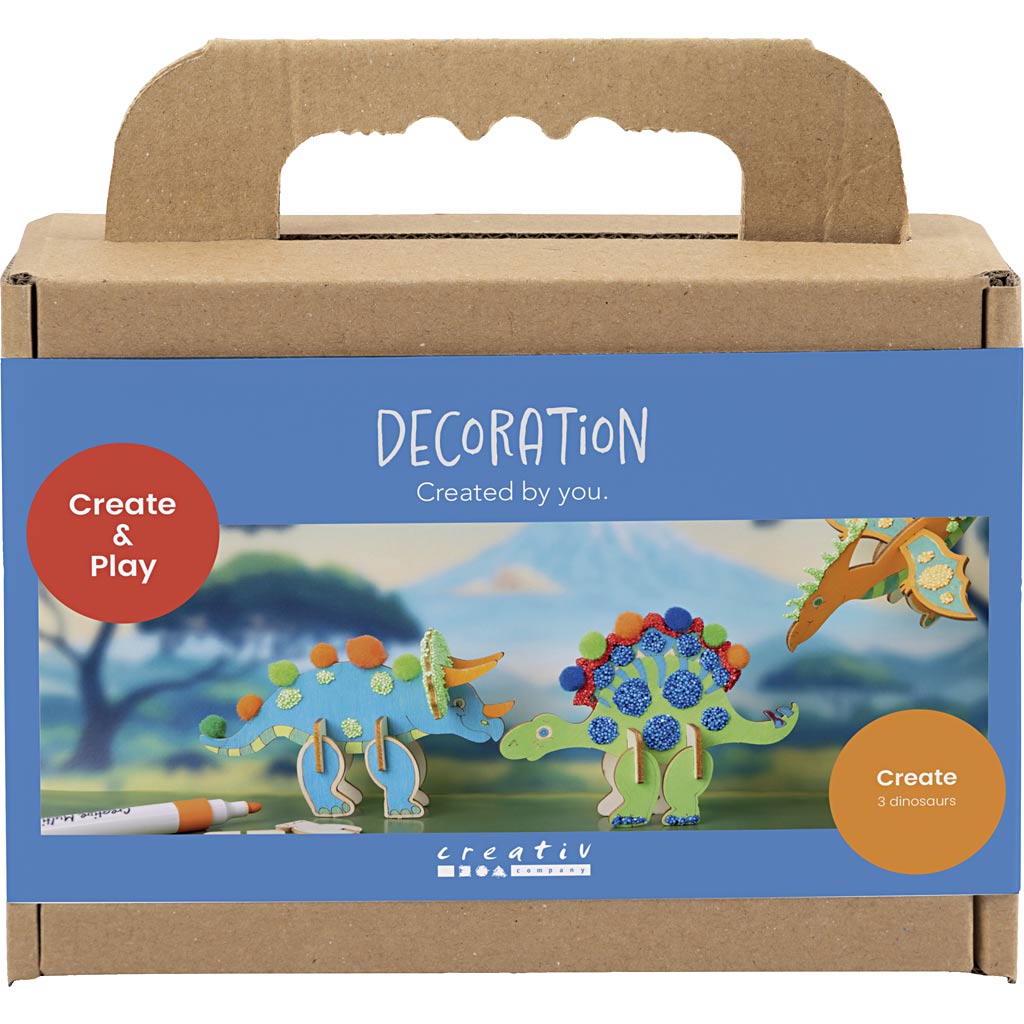 Kreativunternehmen https: www.cchobby.nl mini-hobbyset-decoration-dinosaur-blue-green-orange-red-1-box