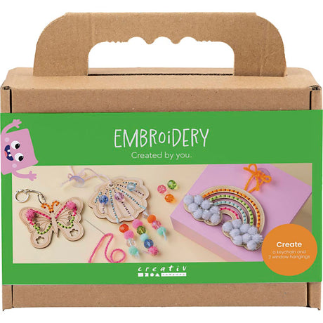 Kreativunternehmen https: www.cchobby.nl mini-hobbyset-embroidery-butterfly-shell-rainbow-various-colors-1-box