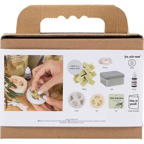 Https: www.cchobby.nl mini-hobbyset-soap-making-shells-olive-green-1-box