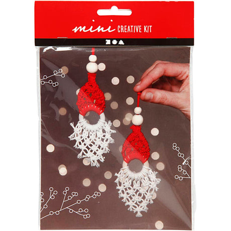 Kreativunternehmen https: www.cchobby.nl creative-mini-kit-macrame-elf-h-14-cm-1-doos