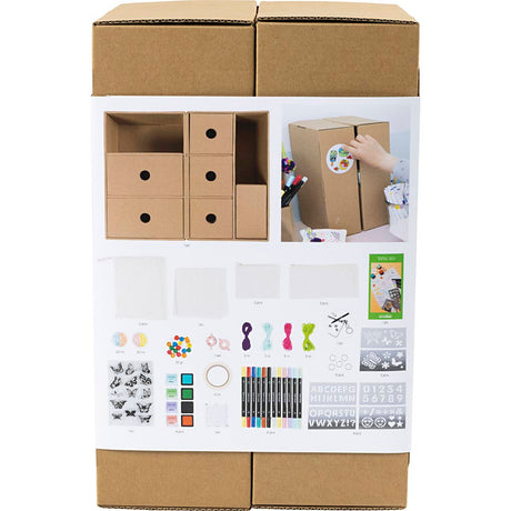 Creativ Company My Craft Station Textildekoration, verschiedene Farben, 1 Stück 1 Box