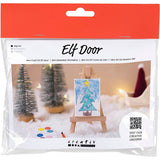 Creativ Company Mini-Hobby-Set Wichteltür, Künstler, 1 Box
