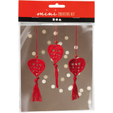 Creativ Company Mini-Hobby-Set Häkeln, Herzen, 1 Box