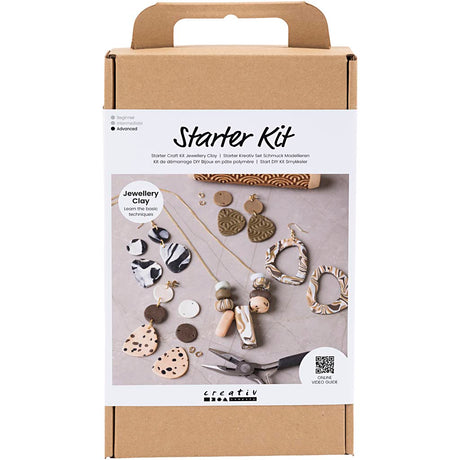 Creativ Company Starter Hobbyset Schmuck Making Clay