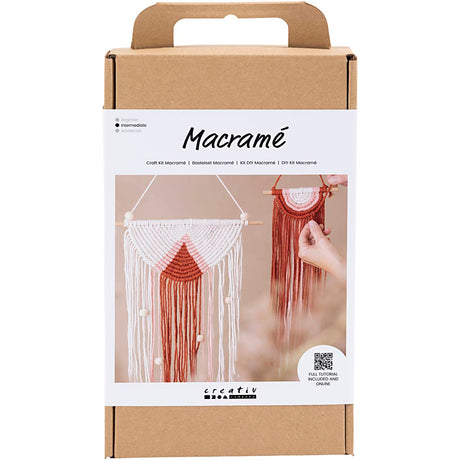 Kreativfirma Hobbyset Macrame Wanddekoration