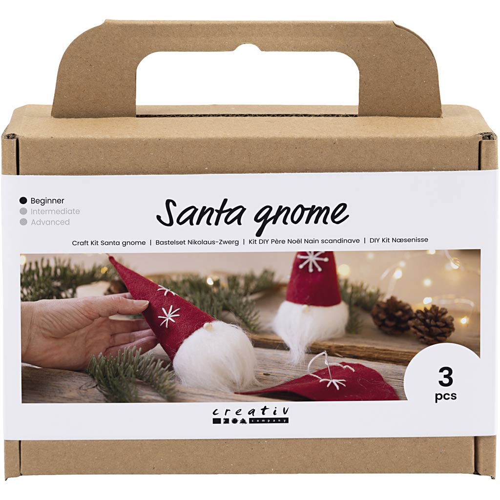 Creativ Company Hobby-Set Weihnachtszwerg, 1 Box
