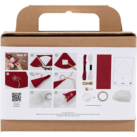 Kreativunternehmen https: www.cchobby.nl hobbyset-christmasgnome-1-box