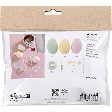 Kreativunternehmen https: www.cchobby.nl mini-hobbyset-decoration-eggs-pastelcolors-1-box