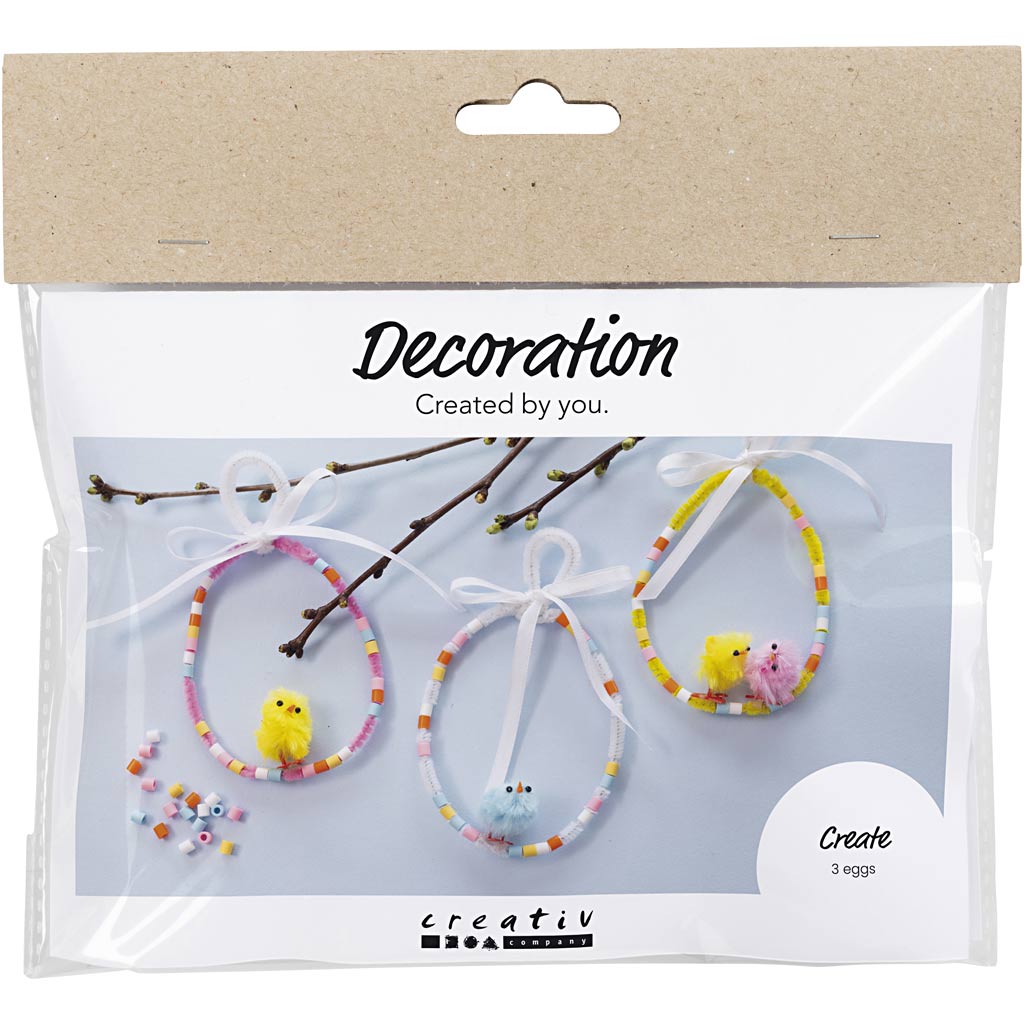 Creativ Company Mini-Hobby-Set Dekoration, verschiedene Farben, 1 Box