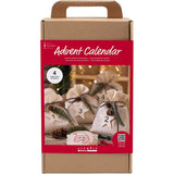 Creativ Company Stickerei-Adventskalender, 1 Box
