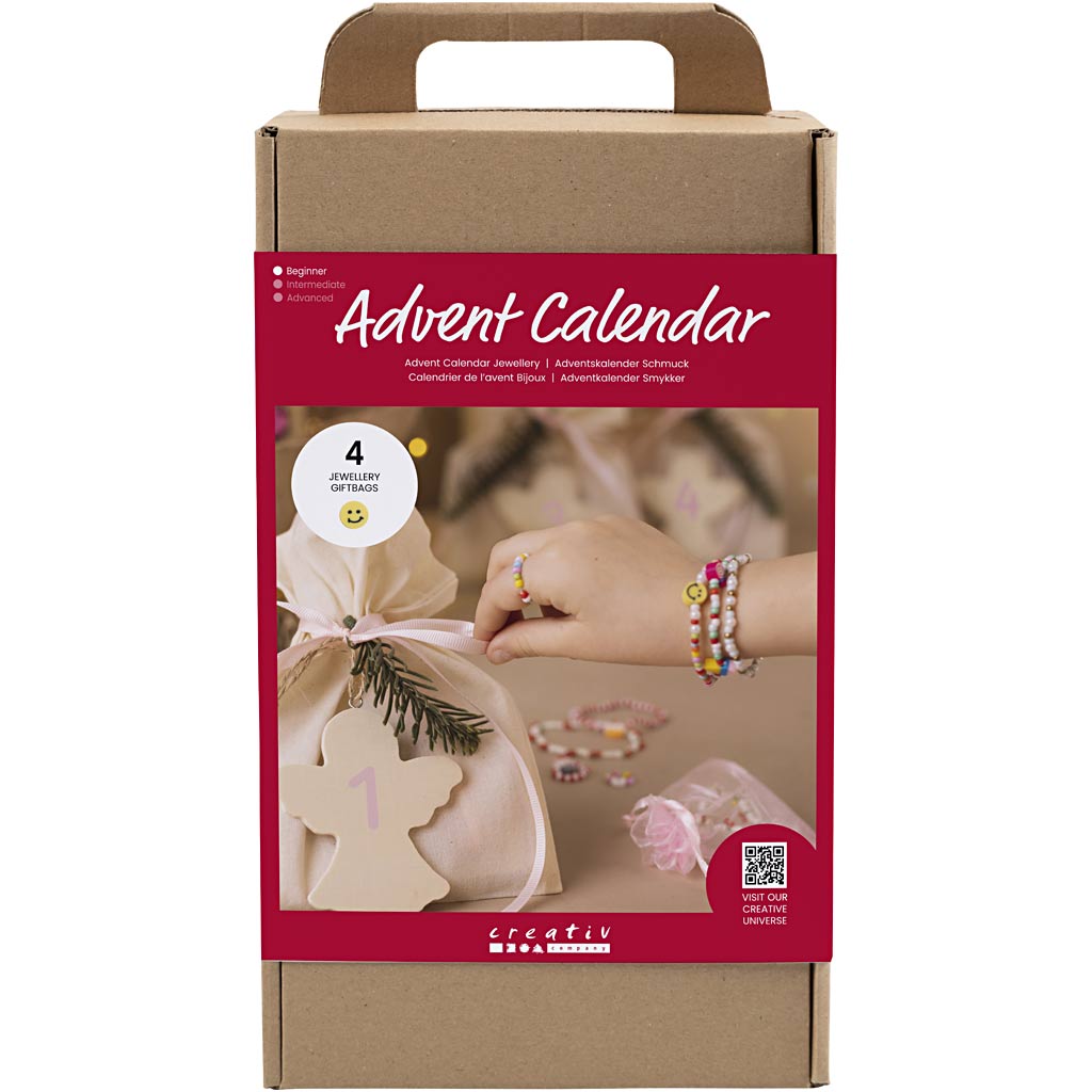 Creativ Company Adventskalender Schmuck, Schmuck, 1 Box