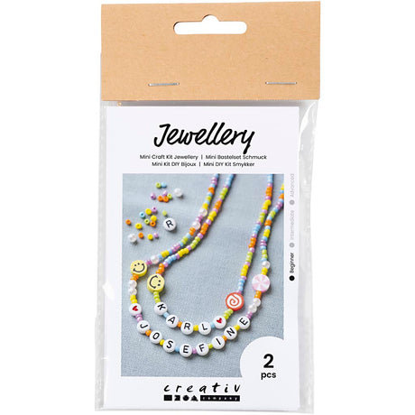 Creativ Company Mini Hobbyset Schmuck Halsketten