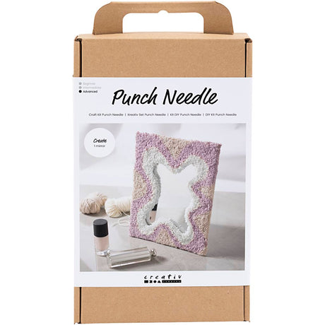 Kreativfirma Hobbyset Punch Nadel Spiegel Dekoration