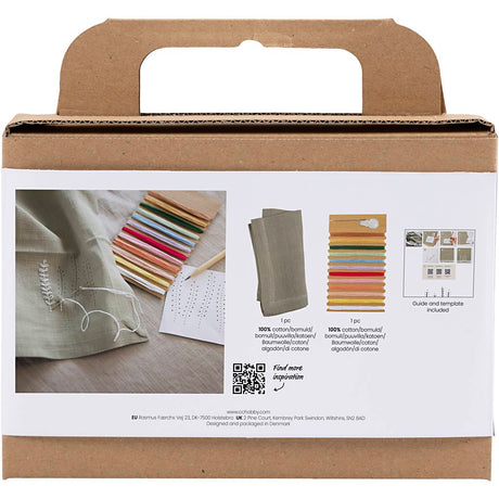 Creativ Company Mini Hobbyset Sticker Diener Dusty Green