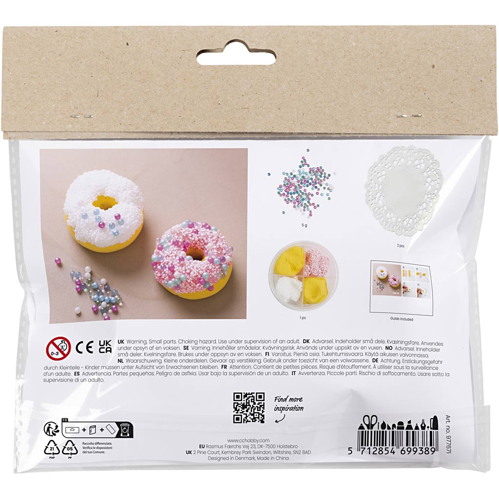 Kreativfirma Mini Hobbyset Modell Donuts