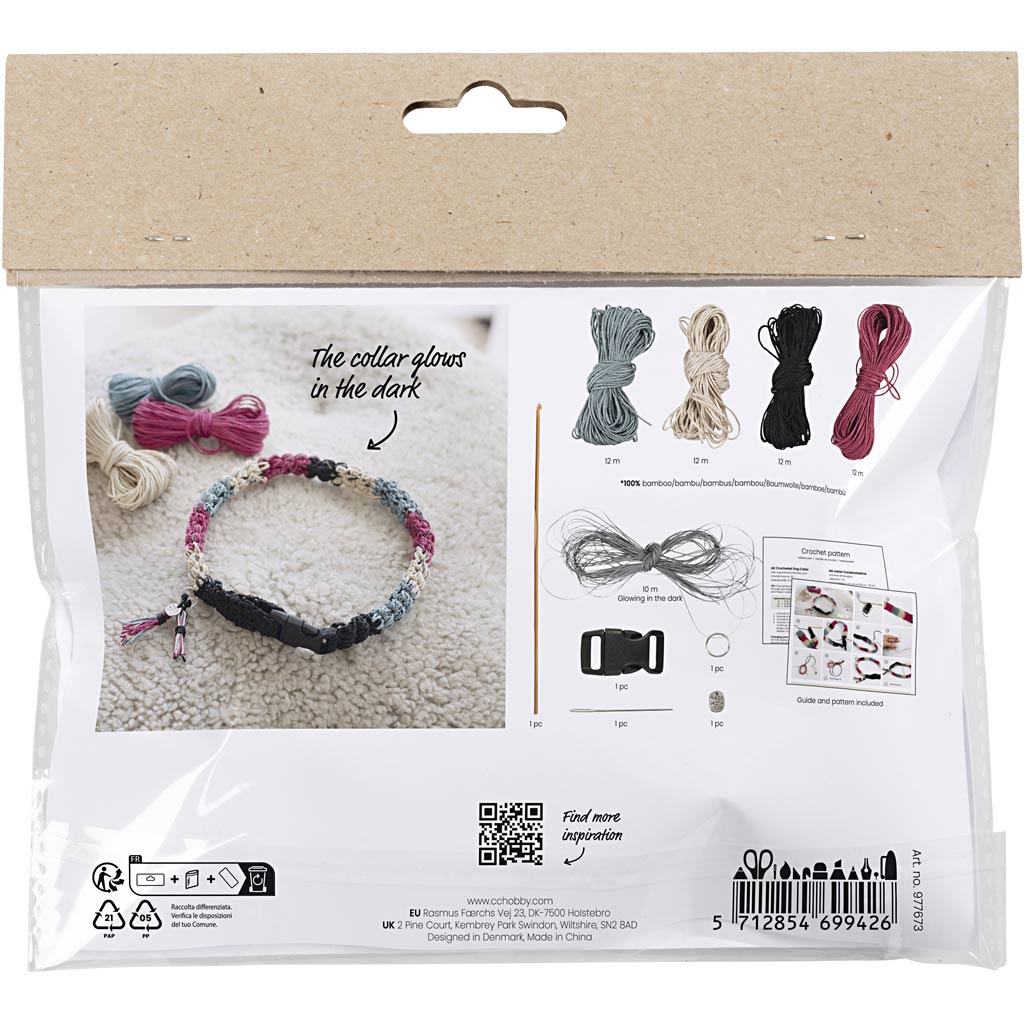 Creativ Company Mini Hobbyset Hakenkragen haken