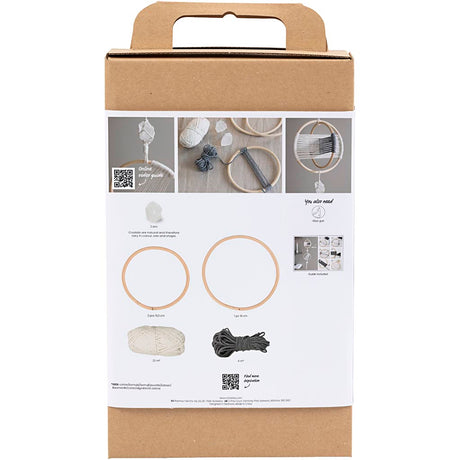 Kreativunternehmen https: www.cchobby.nl hobbyset-macrame-mobiel-grijs-off-white-1-doos