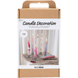 Kreativunternehmen https: www.cchobby.nl hobbyset-candles-decorating-decorated-pointed-candles-white-1-box