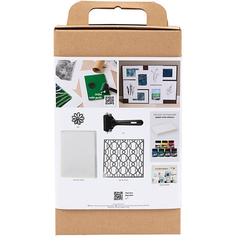 Creativ company gel printing toolkit, 1 box