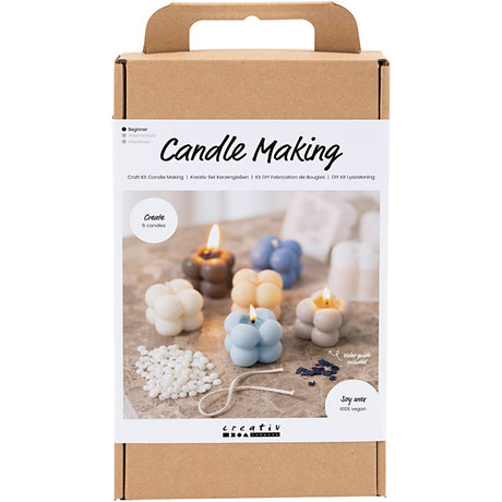 Kreativunternehmen https: www.cchobby.nl hobbyset-candle-making-bubble-soya-candle-beige-lightblue-creme-1-box