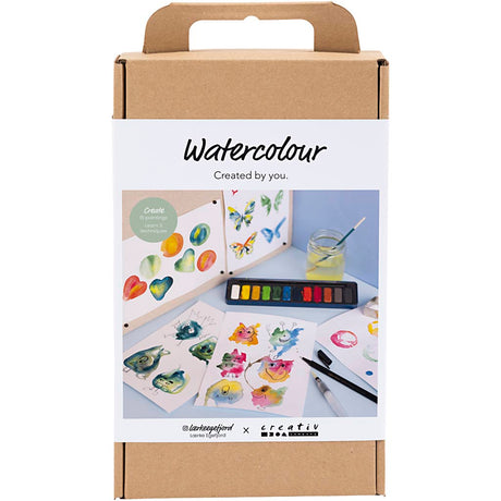 Creativ Company Hobby-Set Aquarell, 1 Box