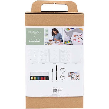 Creativ Company Hobby-Set Aquarell, 1 Box