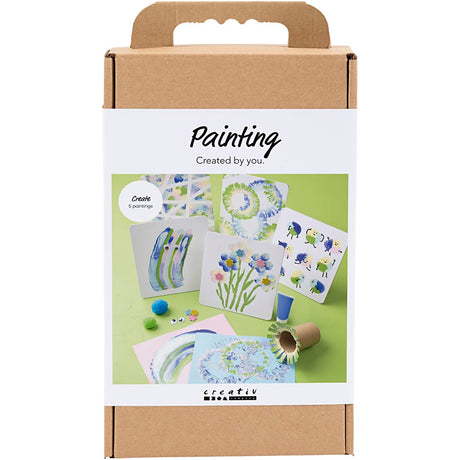 Creativ Company Mal-Hobby-Set, verschiedene Farben, 1 Box