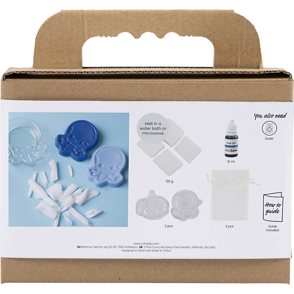 Kreativunternehmen https: www.cchobby.nl hobbyset-soap-making-zeedieren-blauw-1-doos