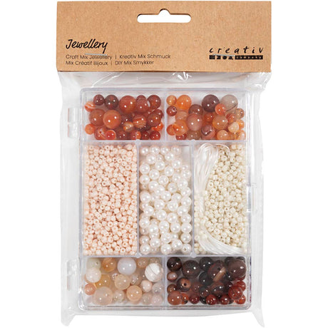 Https: www.cchobby.nl creative-box-jewelry-achates-size-2-6-10-mm-hole size-0-8-1-8-mm-ca. 1480-piece-various-colors-1-box