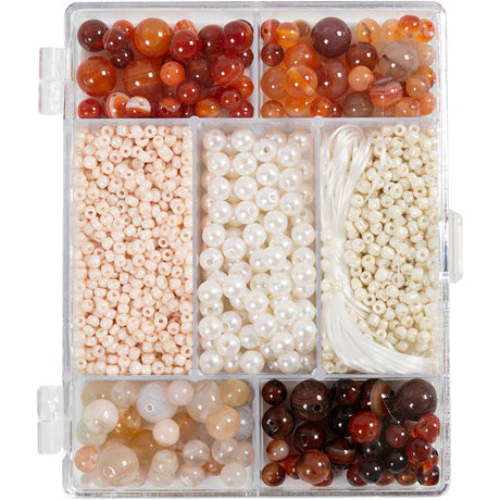 Https: www.cchobby.nl creative-box-jewelry-achates-size-2-6-10-mm-hole size-0-8-1-8-mm-ca. 1480-piece-various-colors-1-box