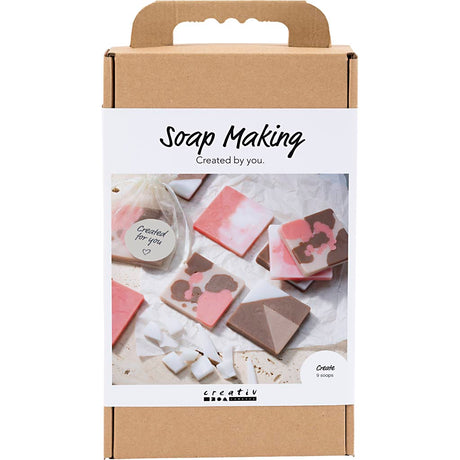 Creativ Company Seifenherstellungs-Hobbyset, quadratisch, 1 Box