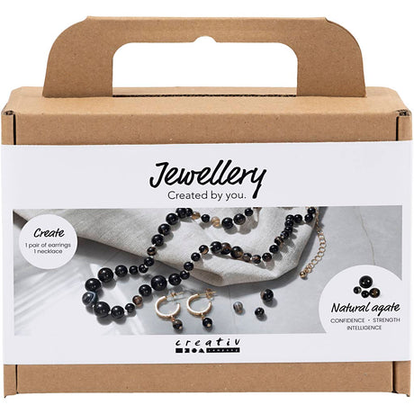 Kreativunternehmen https: www.cchobby.nl mini-hobbyset-jewelry-necklace-and-earrings-black-white-1-box